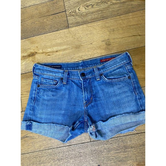 Citizens of Humanity Cutoff Jean Shorts 28 - Picture 4 of 6